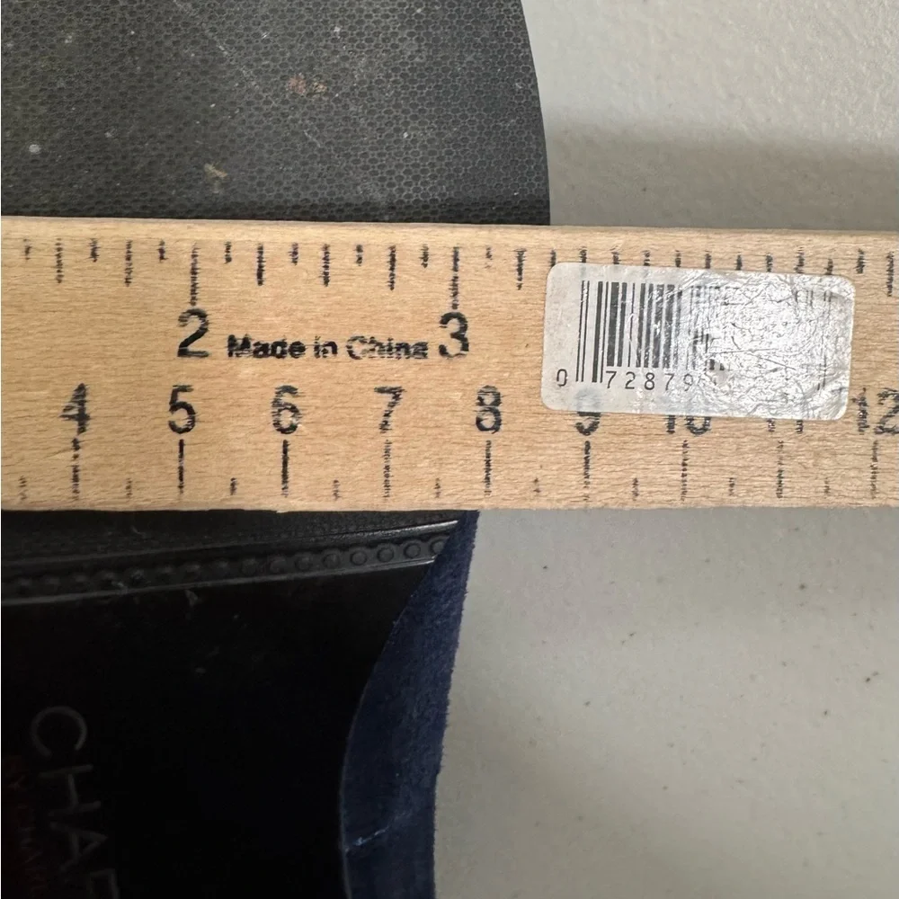 Charles by Charles David Suede womens Reed flat boots 90s western sz 7.5‎